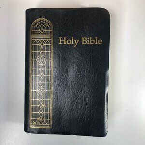 Holy Bible KJV Giant Print Reference Concordance Red Letter Nelson Regency 1990